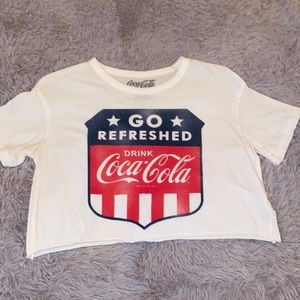 COCA COLA CROP TOP